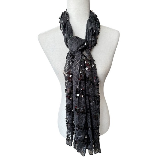 Joan Rivers Boho Sequin Scarf - Picture 1 of 6